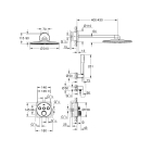 Готовый набор для душа GROHE Rainshower SmartActive 310, хром (34705000)