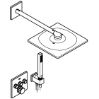 Душевая система GROHE Grohtherm SmartControl с термостатом для душа, хром (34706000)