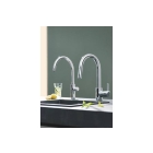 Кран для кухонной мойки GROHE Blue Pure Mono с функцией фильтрации, с фильтром в комплекте, хром (30388000)