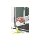 Кран для кухонной мойки GROHE Blue Pure Mono с функцией фильтрации, с фильтром в комплекте, хром (30388000)