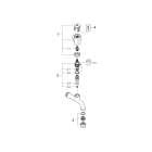 Кран для кухонной мойки GROHE Costa L, без функции смешивания, хром (30098001)