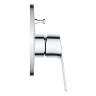 Смеситель для ванны GROHE BauLoop в комплекте с монтажной частью, хром (29081001)
