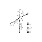 Смеситель для раковины GROHE Atrio, хром (21019003)