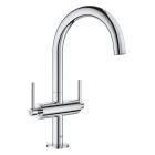 Смеситель для раковины GROHE Atrio двухвентильный, хром (21022003)