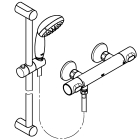 Термостат для душа GROHE Grohtherm 500 с душевым гарнитуром, хром (34796000)