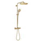 Душевая система GROHE Rainshower SmartActive 310 с термостатом для душа, холодный рассвет глянец (26836GL0)