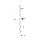 Душевой гарнитур GROHE Tempesta 110, 2 режима, 1250 мм, хром (NB0061)