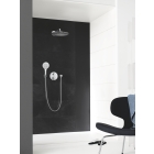 Ручной душ GROHE Rainshower SmartActive 130, 12 л/мин, 3 режима, хром (26544000)