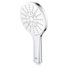 Ручной душ GROHE Rainshower SmartActive 130, 12 л/мин, 3 режима, белая луна (26544LS0)
