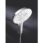 Ручной душ GROHE Rainshower SmartActive 130, 12 л/мин, 3 режима, белая луна (26544LS0)