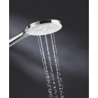 Ручной душ GROHE Rainshower SmartActive 130, 12 л/мин, 3 режима, белая луна (26544LS0)