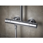 Душевая система GROHE Tempesta Cosmopolitan System 250 с термостатом для душа, хром (26670000)