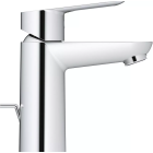 Смеситель для раковины GROHE BauEdge с донным клапаном, M-Size, хром (23758000)