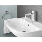 Смеситель для раковины GROHE BauEdge с донным клапаном, M-Size, хром (23758000)