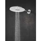 Верхний душ GROHE Rainshower 310 SmartActive с душевым кронштейном, 2 режима, 430 мм, белая луна (26475LS0)