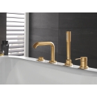 Смеситель для ванны GROHE Essence на 4 отверстия, холодный рассвет глянец (25251GL1)