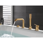 Смеситель для ванны GROHE Essence на 4 отверстия, холодный рассвет глянец (25251GL1)