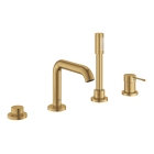 Смеситель для ванны GROHE Essence на 4 отверстия, холодный рассвет матовый (25251GN1)