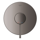 Внешняя часть смесителя для душа GROHE Essence скрытого монтажа, круглая, темный графит глянец (24168A01)