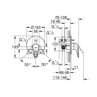 Смеситель для ванны GROHE Eurostyle, хром (33637003)