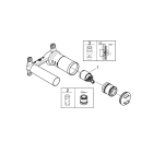 Встраиваемая часть однорычажного смесителя для раковины GROHE Eurostyle на 2 отверстия (23571000)