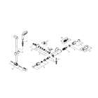 Термостат для душа GROHE Grohtherm 800 с душевым гарнитуром, хром (34565001)