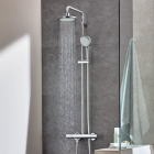 Душевая система GROHE Tempesta Cosmopolitan System 250 Cube с термостатом для душа, хром (26689000)