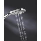Ручной душ GROHE Rainshower SmartActive 130 Cube, 12 л/мин, 3 режима, хром (26550000)