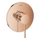 Внешняя часть смесителя для душа GROHE Essence скрытого монтажа, круглая, теплый закат глянец (24168DA1)