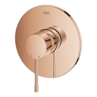 Внешняя часть смесителя для душа GROHE Essence скрытого монтажа, круглая, теплый закат глянец (24168DA1)