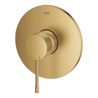 Внешняя часть смесителя для душа GROHE Essence скрытого монтажа, круглая, холодный рассвет матовый (24168GN1)