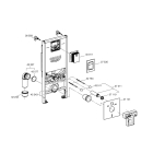 Система инсталляции GROHE Rapid SLX 3 в 1 для подвесного унитаза (39598000)