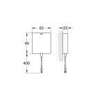Источник питания для ИК-электроники GROHE Eurosmart CE (36338000)