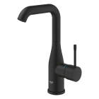 Смеситель для раковины GROHE Essence без донного клапана, L-size, фантомный черный (24177KF1)