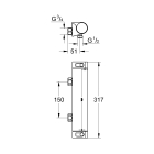 Термостат для душа GROHE Grohtherm 2000, хром (34170001)