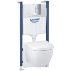 Комплект инсталляции GROHE Solid 5 в 1 с унитазом (39890000)