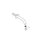Излив для ванны GROHE Atrio, хром (13139003)