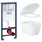 Комплект инсталляции GROHE Rapid SL с унитазом Essence  и сиденьем с микролифтом (NW0127)