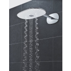 Верхний душ GROHE Rainshower SmartControl 360x220, 2 режима, 450 мм, белая луна (26254LS0)