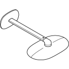 Верхний душ GROHE Rainshower SmartControl 360x220, 2 режима, 450 мм, белая луна (26254LS0)