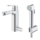 Смеситель для раковины GROHE Eurosmart Cosmopolitan с гигиеническим душем, M-size, хром (24191000)