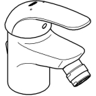 Смеситель для биде GROHE Euroeco, S-size, хром (32882000)