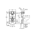 Система инсталляции для унитаза GROHE Rapid SL (0,82 м) (38587000)