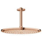 Верхний душ GROHE Rainshower, 9,5 л/мин, 1 режим, 142 мм, теплый закат глянец (26067DA0)
