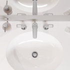 Раковина встраиваемая GROHE Bau Ceramic Universal 55 см, альпин-белый (39423000)