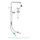 Смеситель для раковины GROHE Essence, XL-size, хром (32901001/U) (царапины на корпусе)
