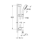 Готовый комплект для душа GROHE Eurostyle (NSB0008-1)