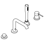 Смеситель для ванны GROHE Essence на 4 отверстия, на край ванны, хром (19578001)