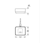 Зарядное устройство для GROHE PufeFoam, тип C, белый (1033849990)