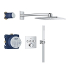 Душевая система GROHE SmartControl с термостатом для душа, хром (34873000)